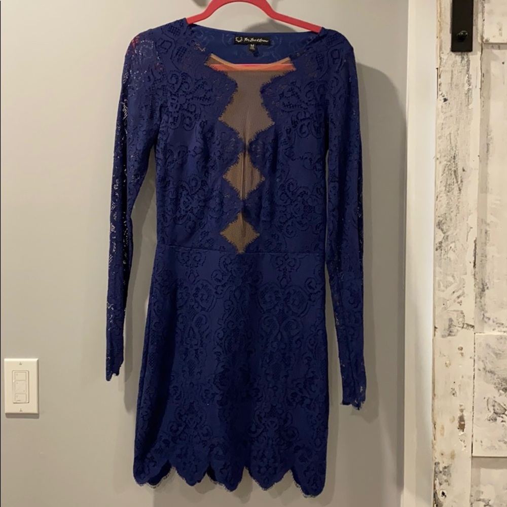 Blue Party Dress